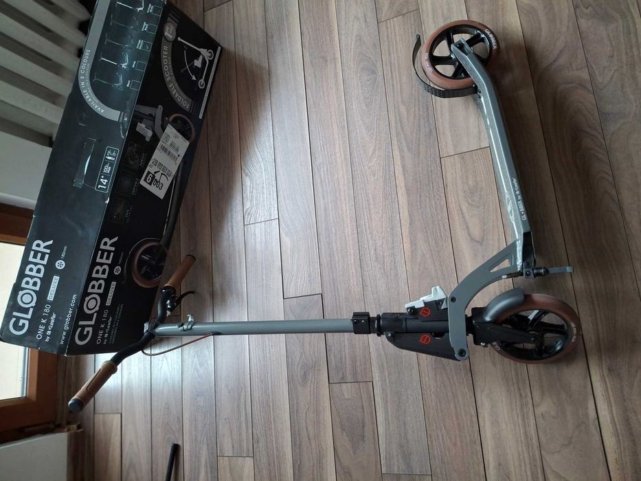 Тротинетка Globber ONE K 180 DELUXE със спирачка - като НОВА