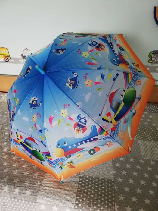 Детска раница, чадърче и плюшена играчка НОВА 2-5 год. ПАКЕТНА цена