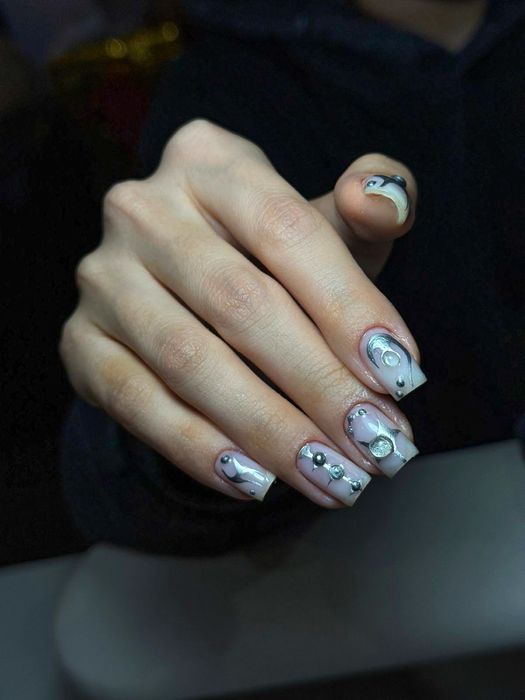 Маникюр гель покрытие/ наращивание