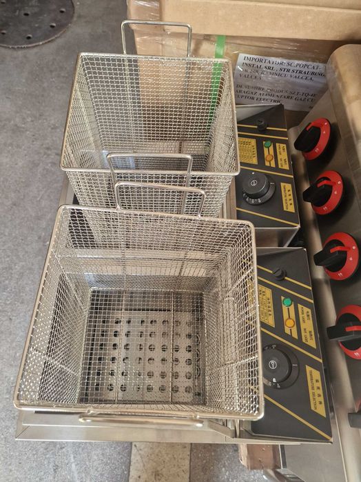 REDUCERE Friteuza profesionala 28L langosi / dubla -TRANSPORT GRATUIT