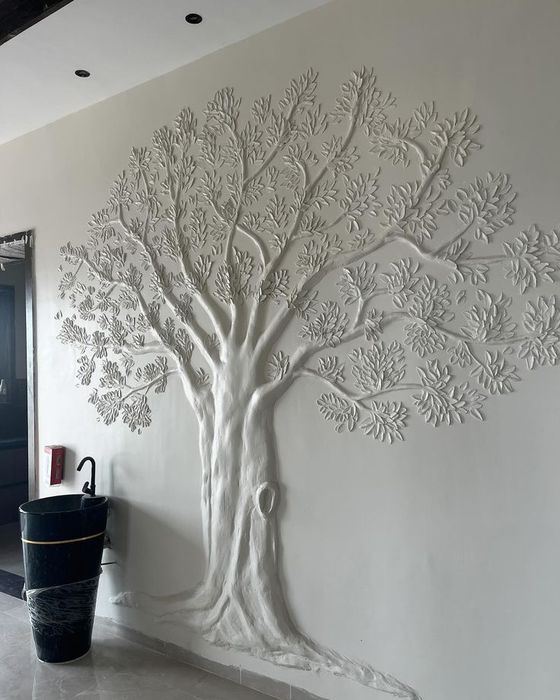 Барельеф, имитация скалы