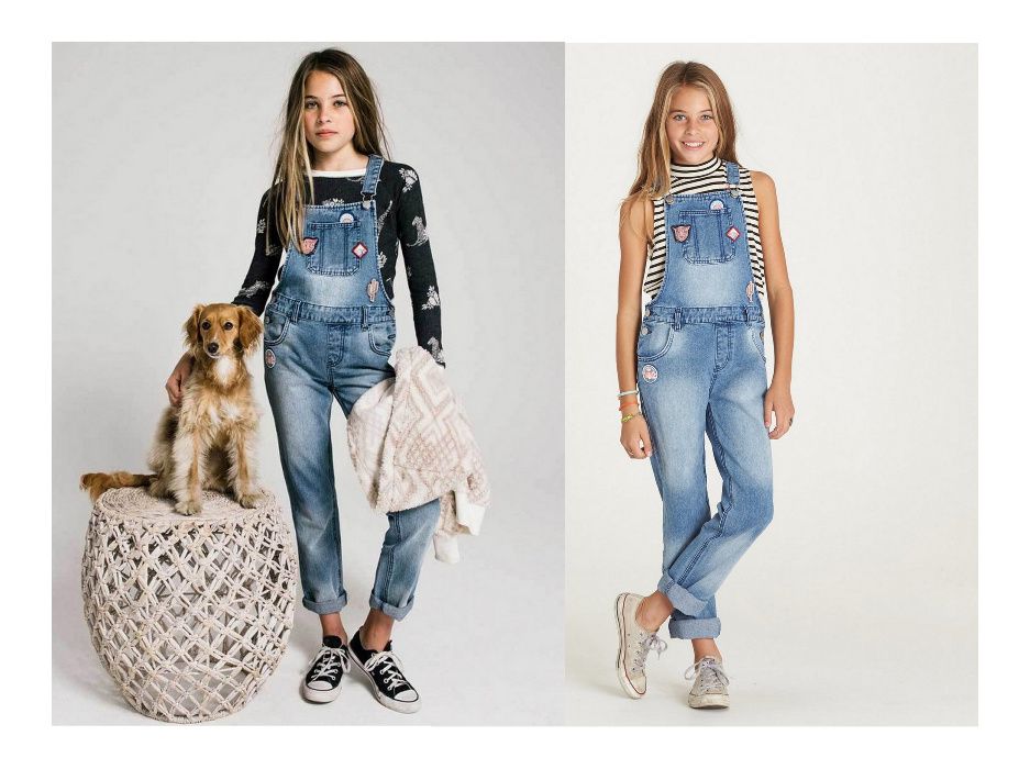 NOU! Salopeta blugi fetite Billabong