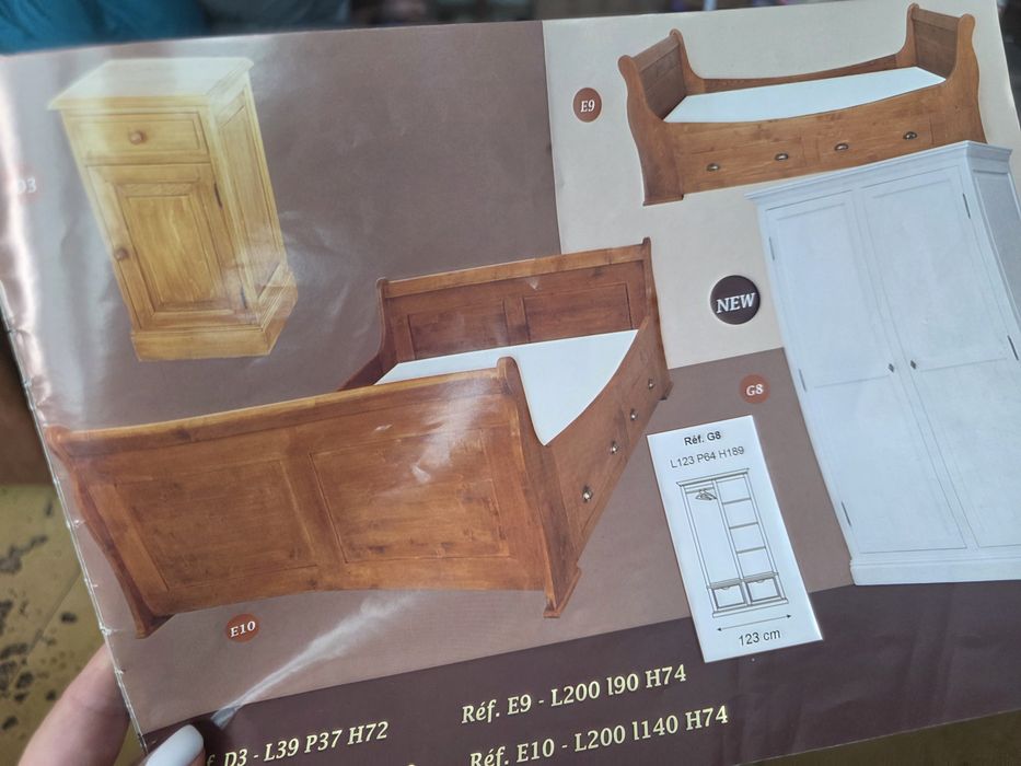 Pat nou de vânzare din lemn masiv fabricat in oradea
