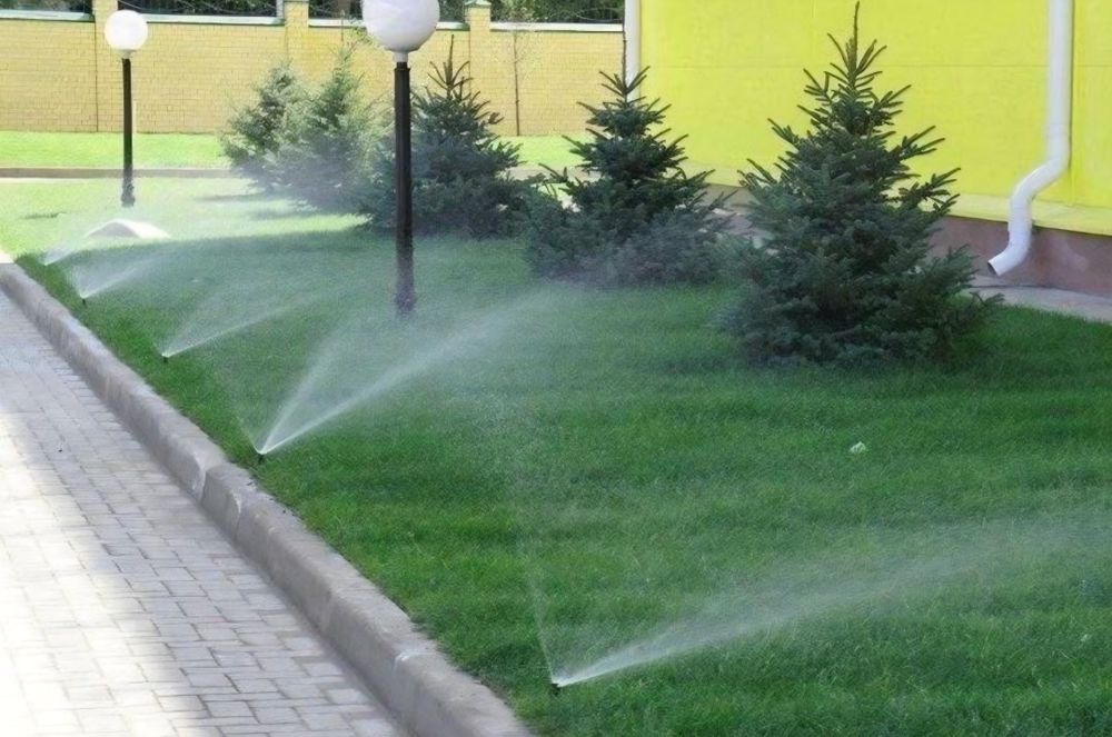 Газон рулонный ,посевной. Микроклимат ,сетка от солнца