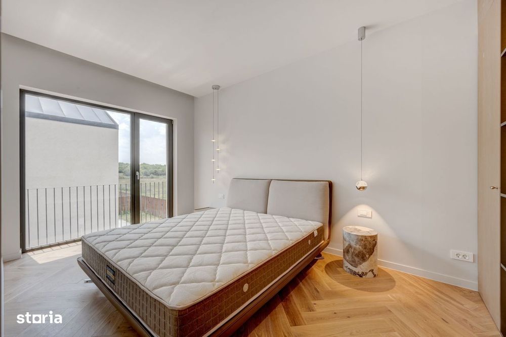 Vilă Premium 2025 mobilată | 4 camere | 131 mp ITeren 580 mp | Tunari