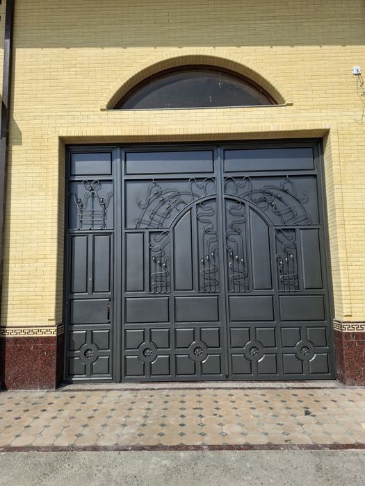 По краска ворот и перелом и рештка