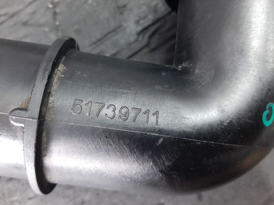 tubulatura  intercooler 1.9 jtd alfa romeo 159 fiat croma 51739711