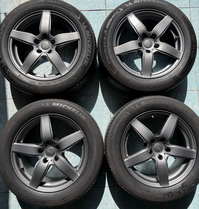 Roti/ jante aliaj R17 BMW X1 F48 X2 F39 225/55/17 Michelin vara
