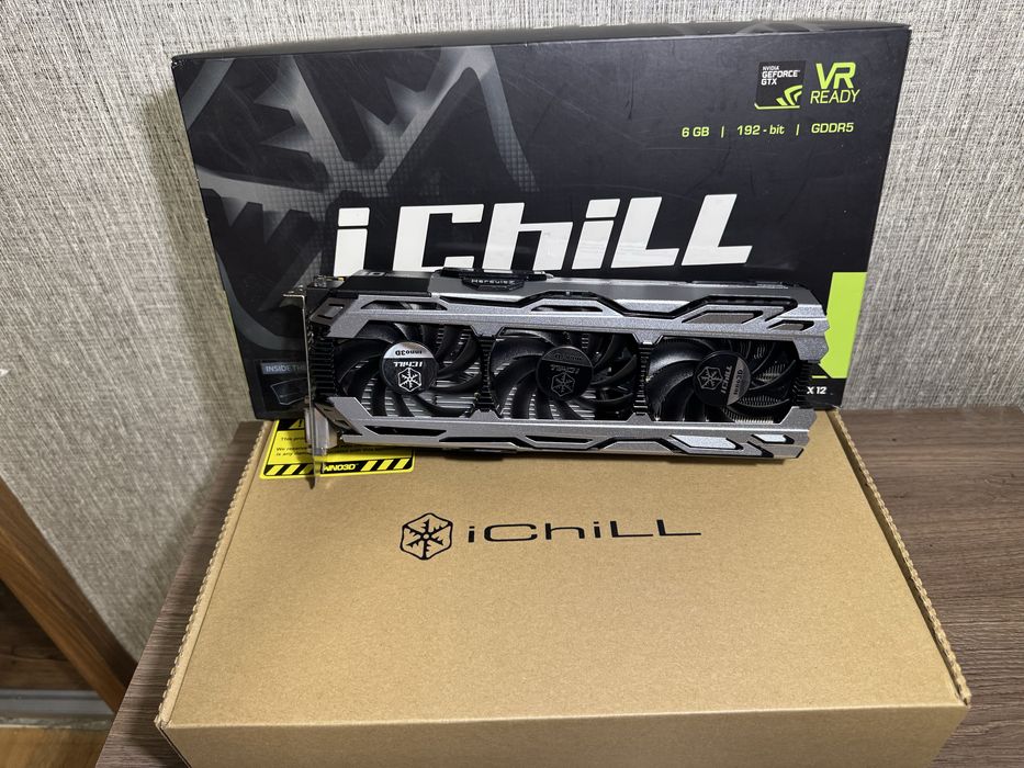 Видеокарта GTX 1060 6GB I ChiLL