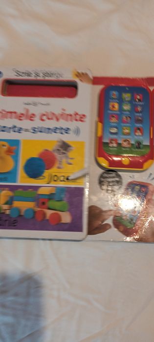 Joc primele cuvinte carte cu sunete si telefon