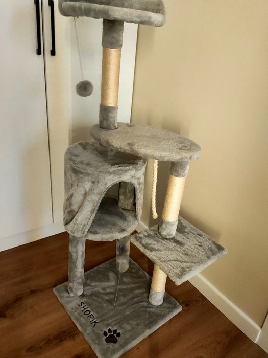 Дом-когтеточка для кошек