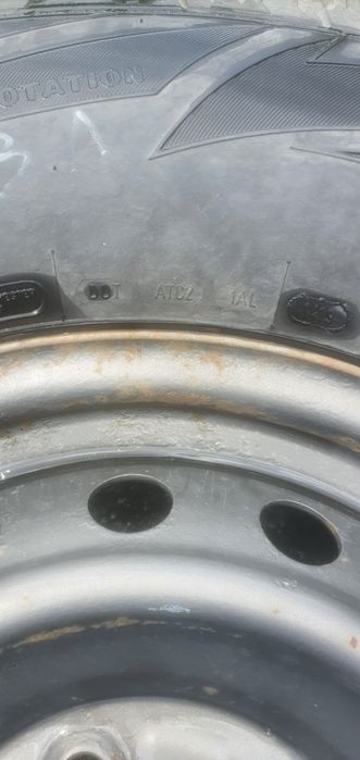 Джипови зимни гуми 265/70R16 с джанти 16"