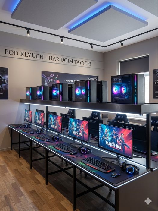 Game club ga arzon kompyuterlar