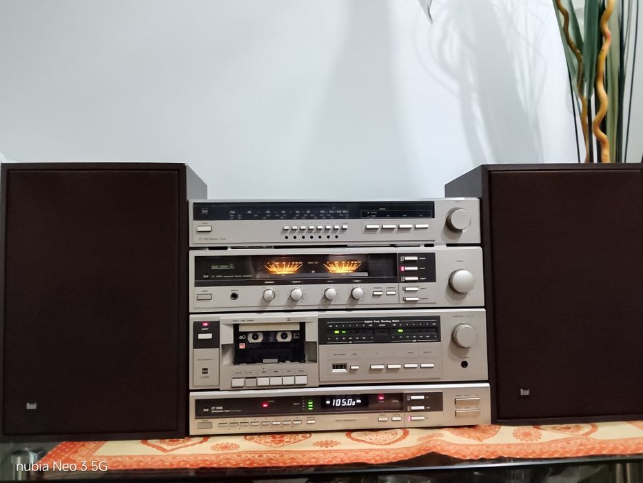 Linie Dual Amp 1260CV,Tuner CT 1260,Deck C 802,Boxe Dual