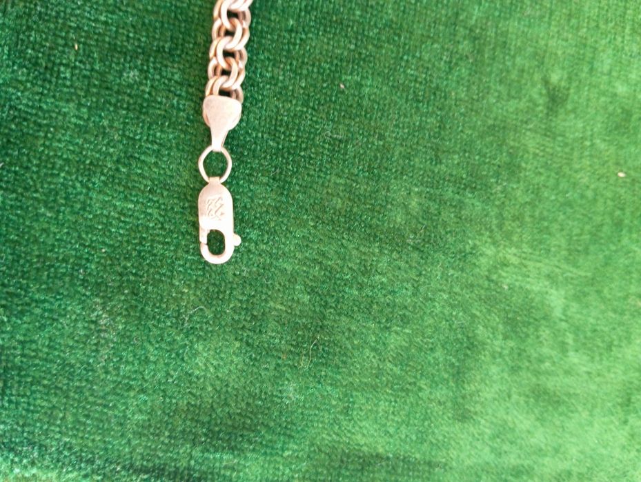 Эркаклар учун кумуш брослет