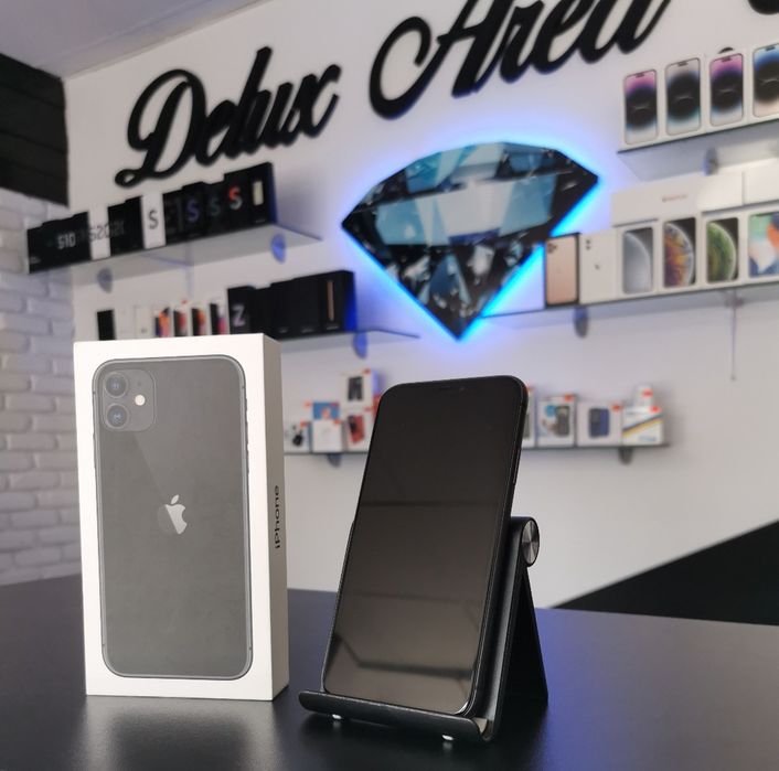 Iphone 11 / Black / 128 GB / DeluxGSM