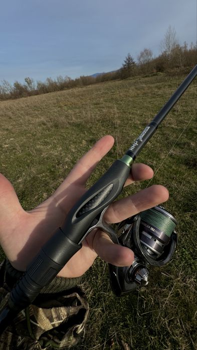 Lansetă spinning CUSTOM RMP Sensum 2 + Fuji Alconite (știucă/șalău)
