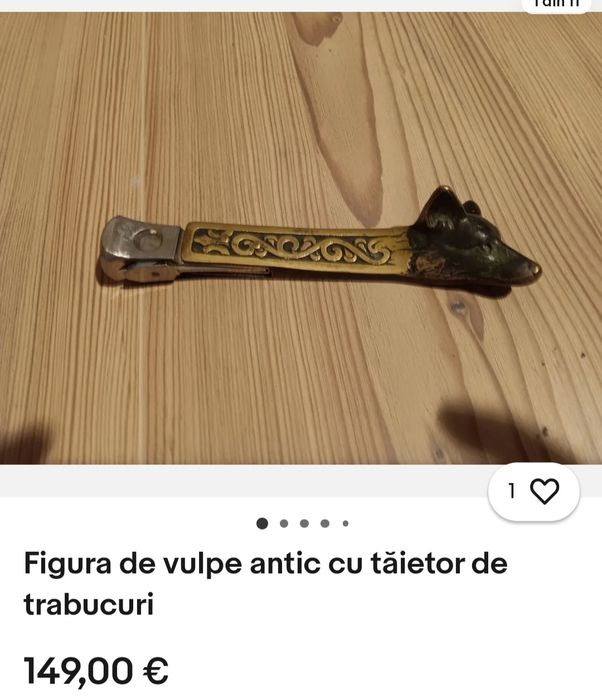 Cutter bronz / Taietor de Trabucuri