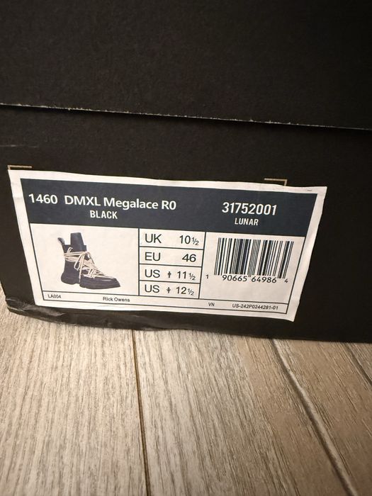 Rick Owens x Dr.Martens мъжки ботуши
