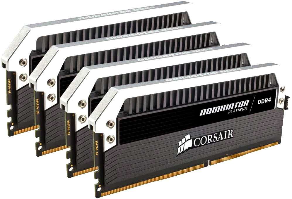 Corsair DOMINATOR PLATINUM 64GB 4 x 16GB DDR4 3000MHz чипы Samsung