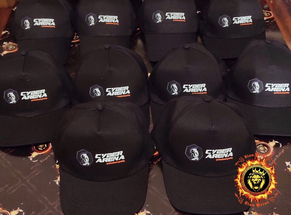 Печать на Кепках на заказ.