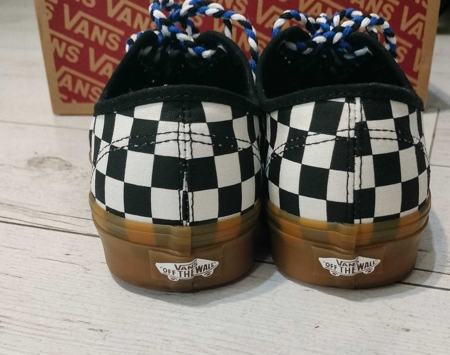 Vans Low Sneakers Checkerboard Black/White