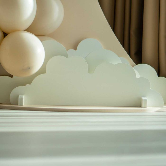 Декор Луна за рожден ден, изписване или кръщене - под наем