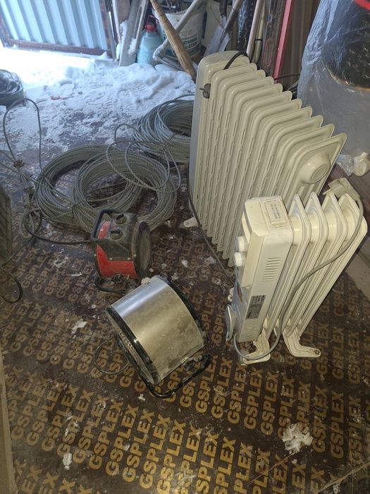 Продам обогреватели бу рабочий 220-ват обычный