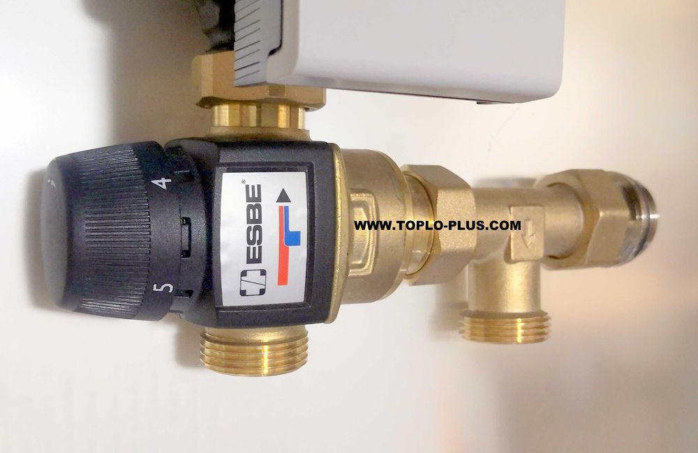 Немска смесителна група за подово отопление