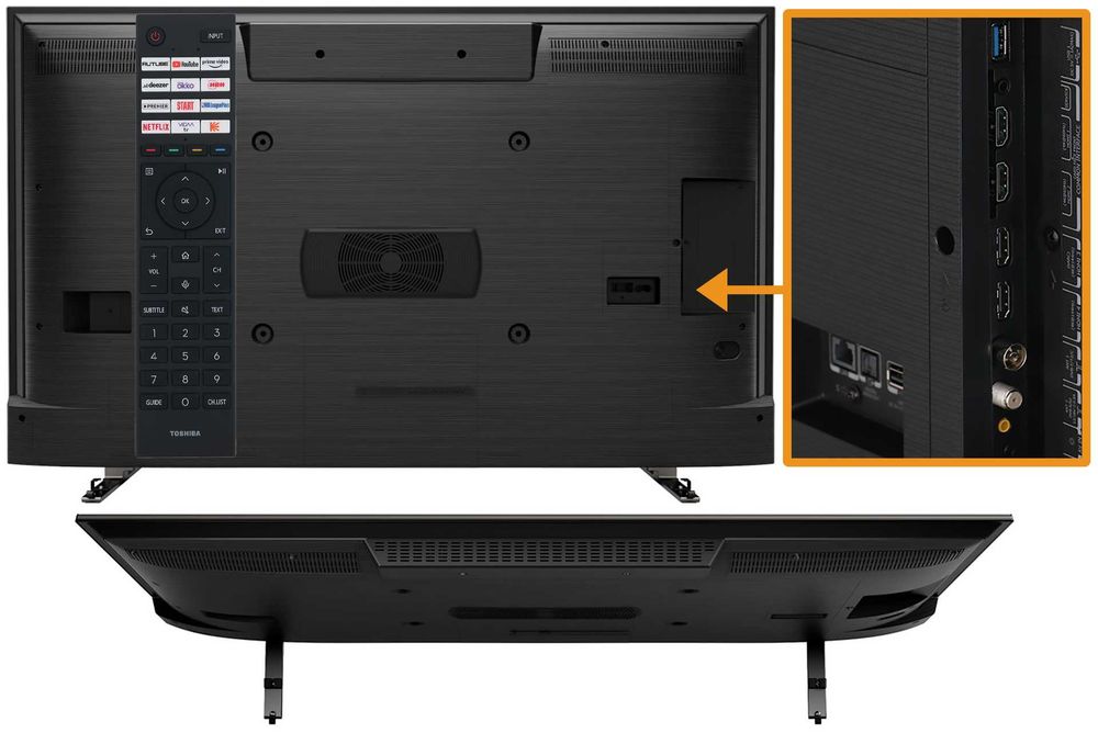 Телевизор Mini LED QLED Toshiba 65Z870 (Новинка 2024)