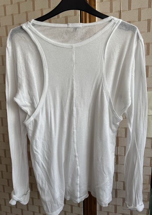 Лонгслив “Massimo Dutti” очень тонкий, легкий, х/б, разм. M-L