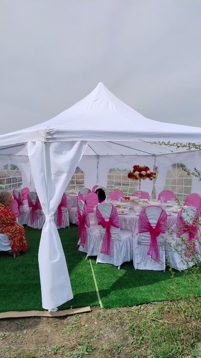 Прокат стол стулья шатёр пасуда