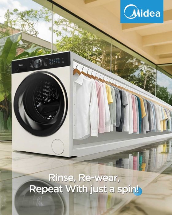 Сушильная машина Midea Premium класса на 8 кг / Инвертор / Доставка