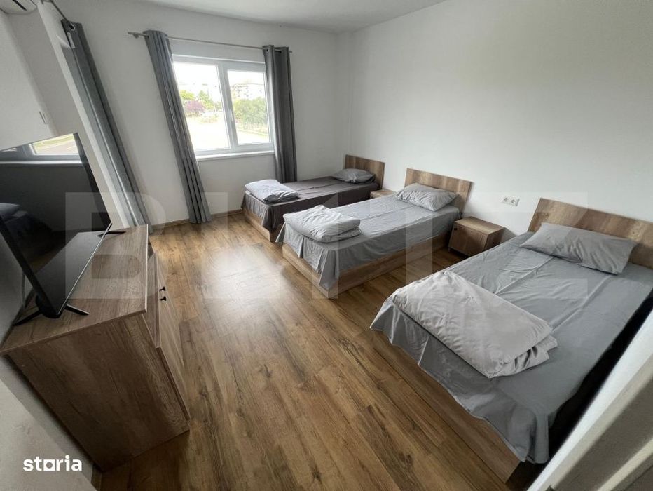 Apartament 2 camere, ideal pentru muncitori, Iosia Nord, etaj 2, mobil