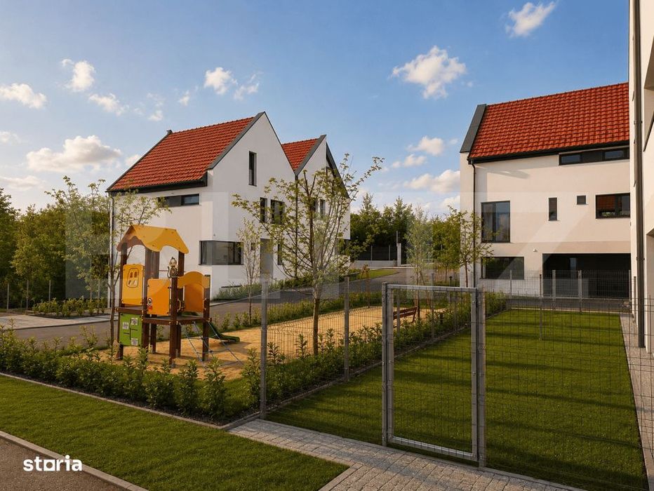 Duplex, 4 dormitoare, 3 bai, 169 mp utili, gradina 137 mp, Zona Buna Z