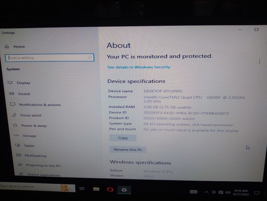 Unitate PC Packard Bell