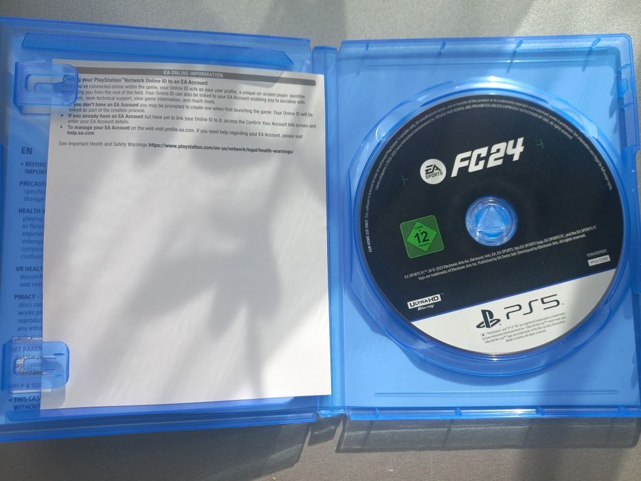 Продам на PS 5, FIFA24.