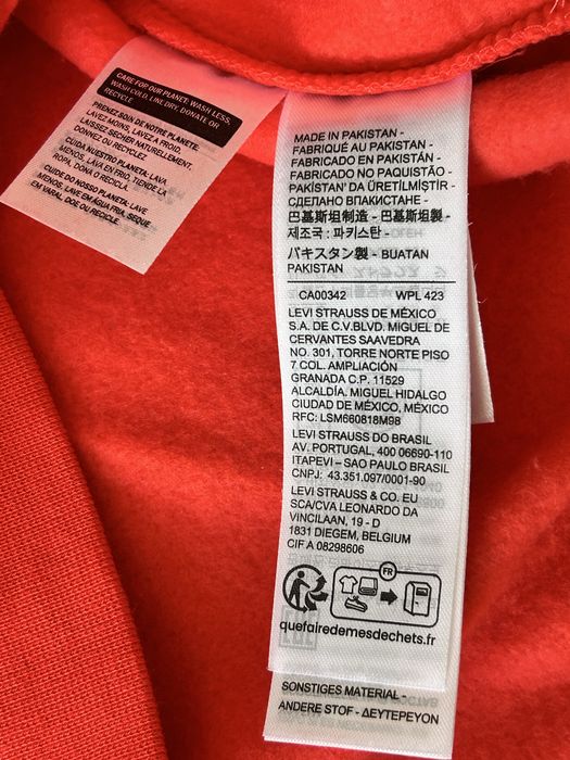 Levis толстовка unisex