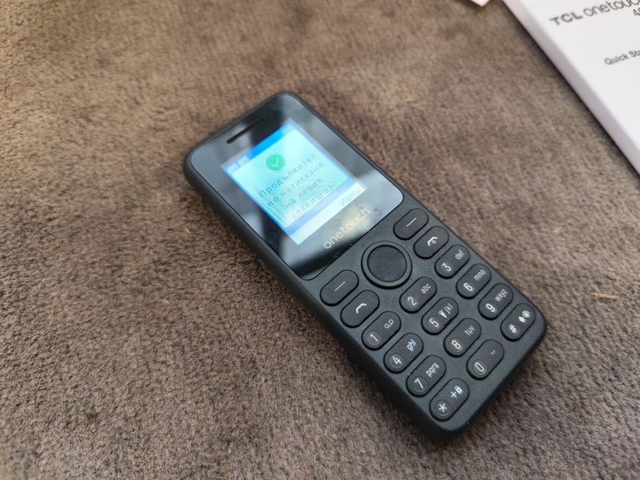 Мобилен телефон GSM TCL onetouch 4041 4G 1.80 ", ЗАДНА КАМЕРА 0.8 MPx