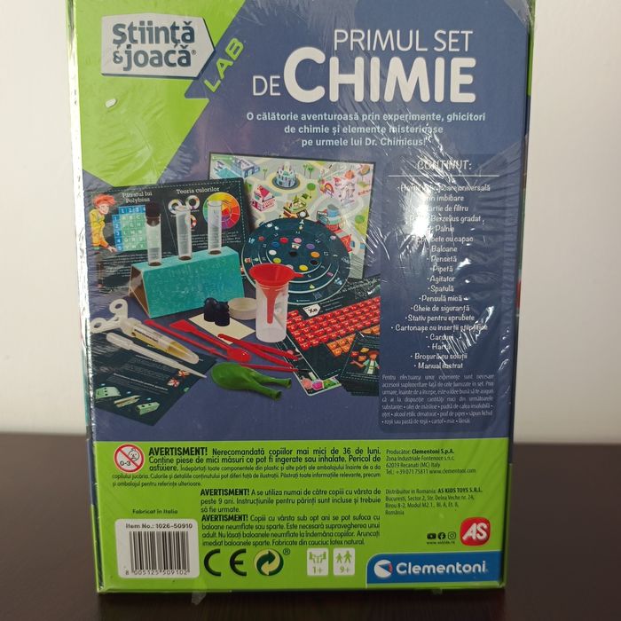 Set creativ - Primul set de chimie