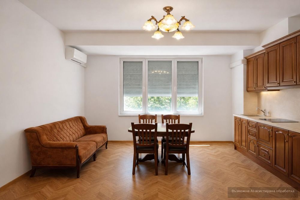 Двустаен апартамент под наем в Център