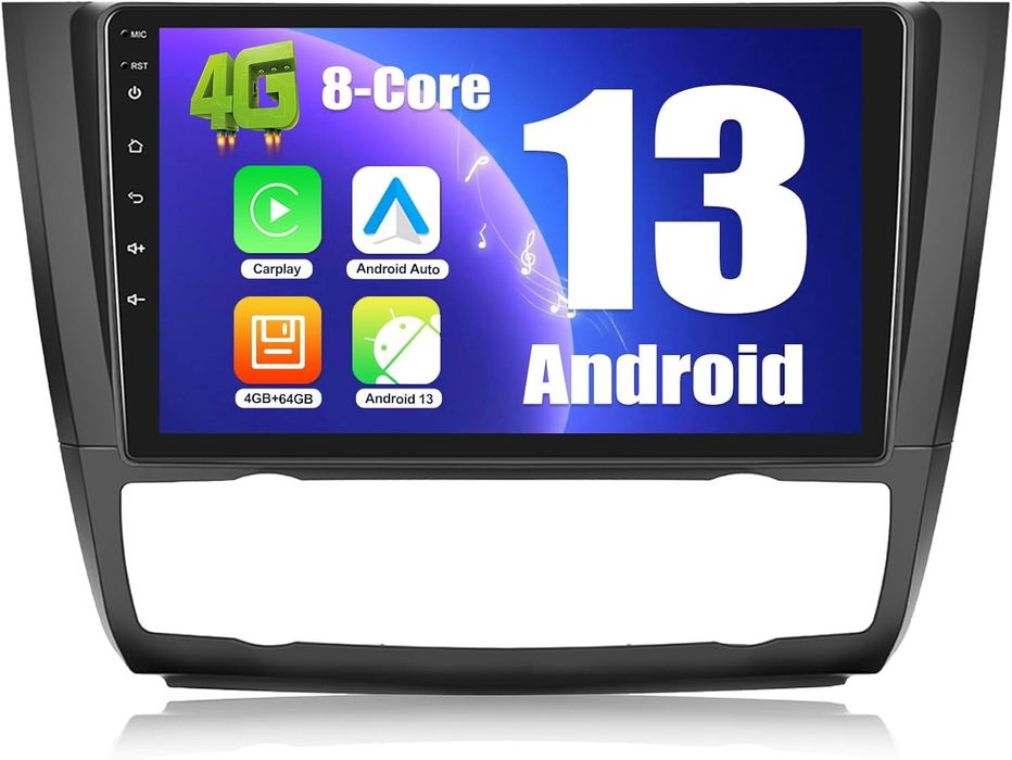 9" Мултимедия за BMW 1ва серия (E81, E82, E87, E88) Android 13, 4+64GB
