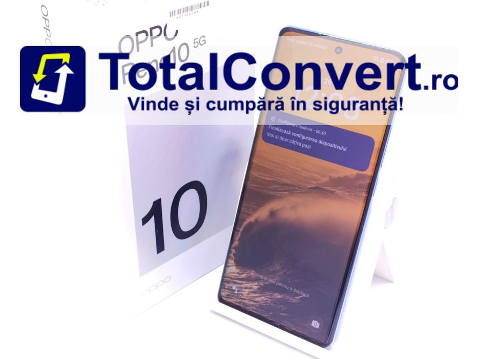 Oppo Reno10 5G 256GB Ice Blue 8GB Dual SIM, Garantie 24 luni | #D91966