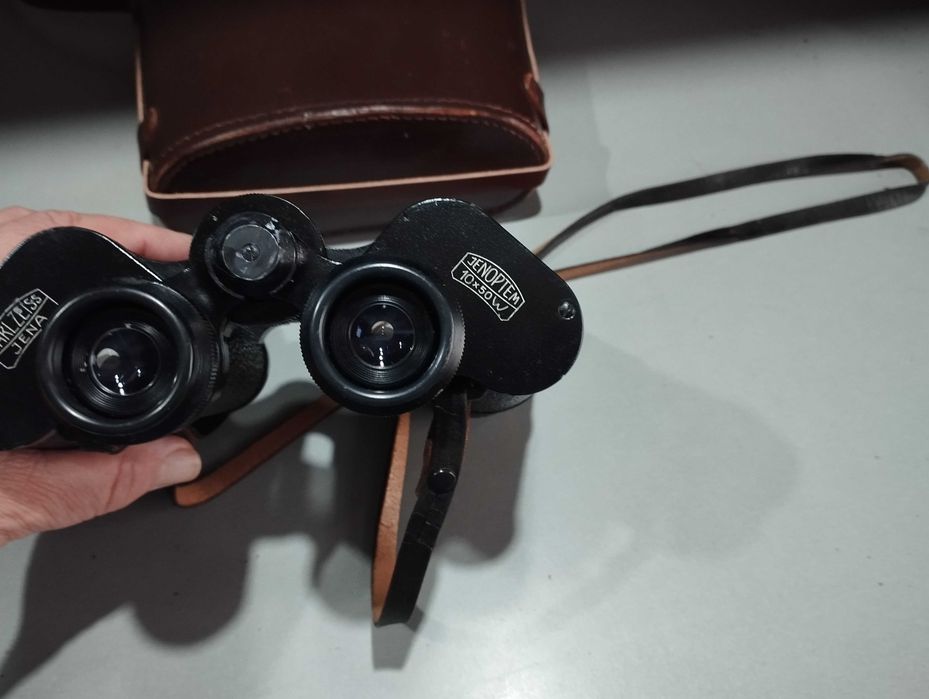 ТОП Немски Бинокъл Carl Zeiss Jena-JENOPTEM-10 х 50W--ГДР