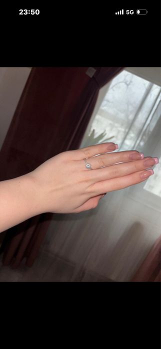 Inel Pandora original argint 925, mărime 53, cu piatra