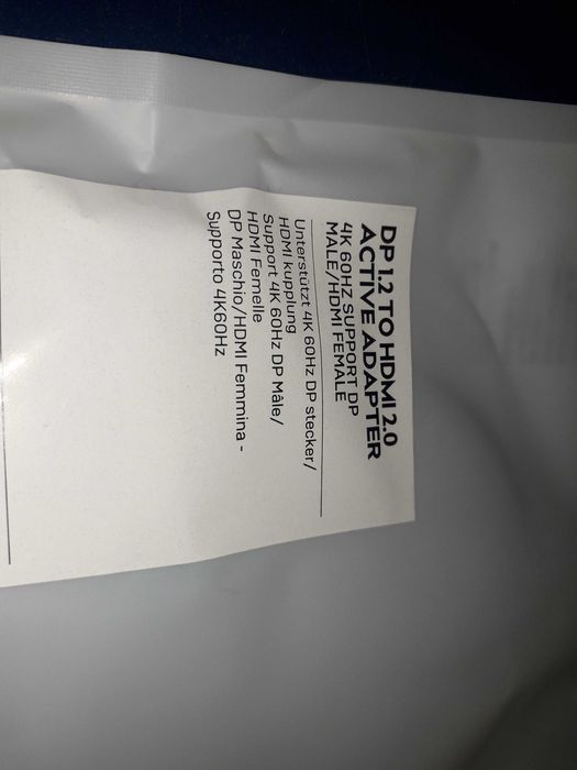 Convertor, adaptor DisplayPort 1.2 la HDMI 2.0