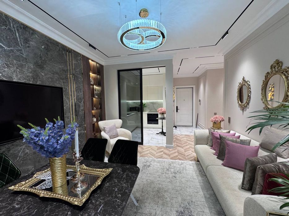 Новостройка в Центре ЖК NRG OYBEK 3/3/16 с ремонтом 74 кв.м.