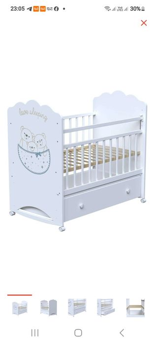 Детская краватка