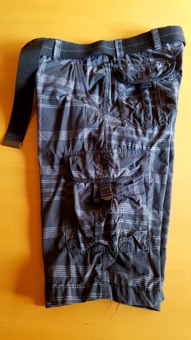 Къси карго панталони XSIDE за момче със стабилен текстилен колан