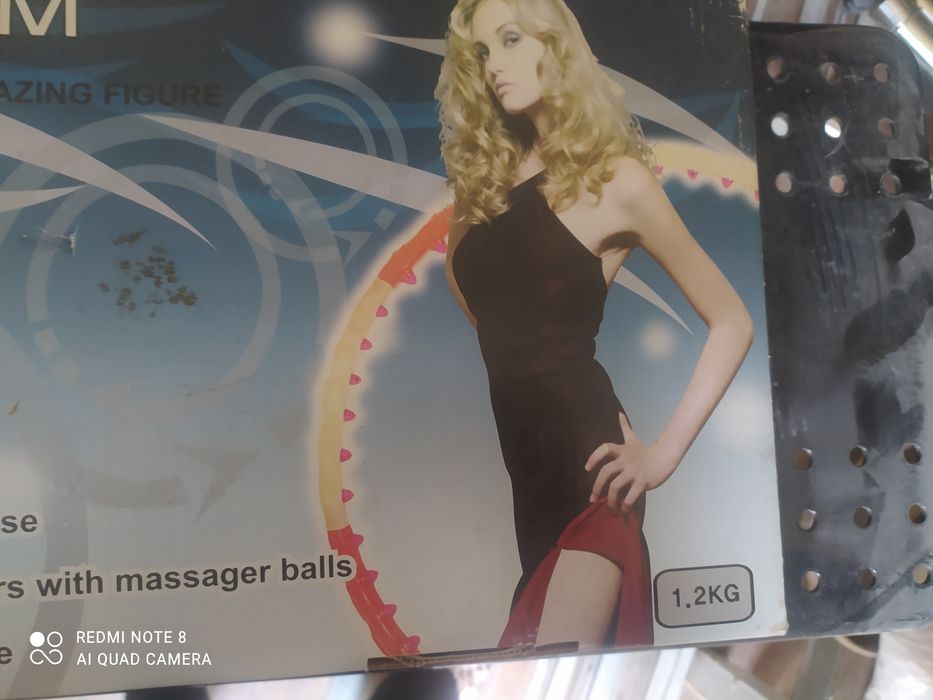 Обручь с массажером для тех кто хочет биметь тонкую талию